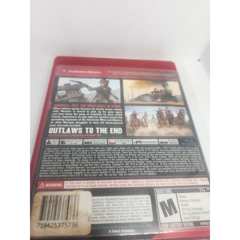 Red Dead Redemption Standard (Sony PlayStation 3, 2010)